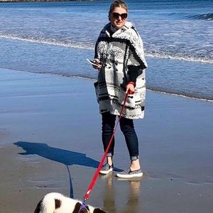 BB DAKOTA blanket sweater + long cardigan